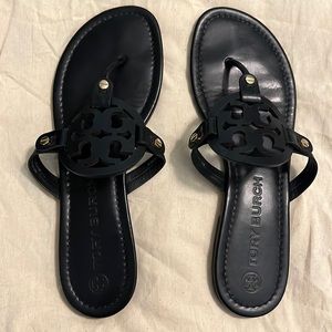 Tory Burch Miller Sandal - black - size 10